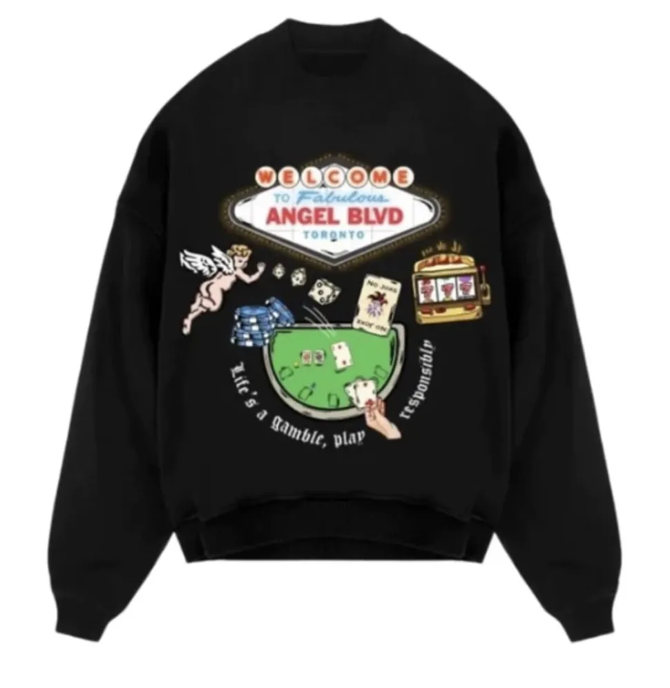 Angel Blvd : Casino Crewneck
