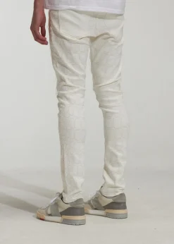 Embellish : Bonham All Over Print Denim
