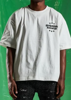 Embellish : Records Box Fit T-Shirts