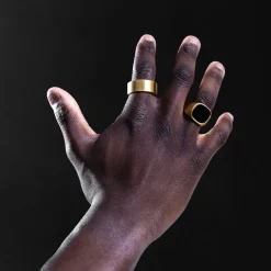 Hits : Brushed Finish Band Ring