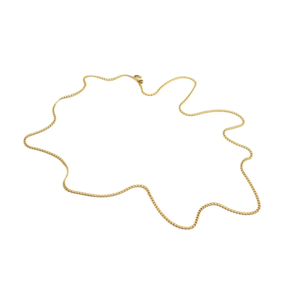 Hits : Cuban link Chain Necklace - 2mm