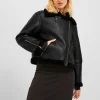 JJXX : Aviator Shearling Jacket