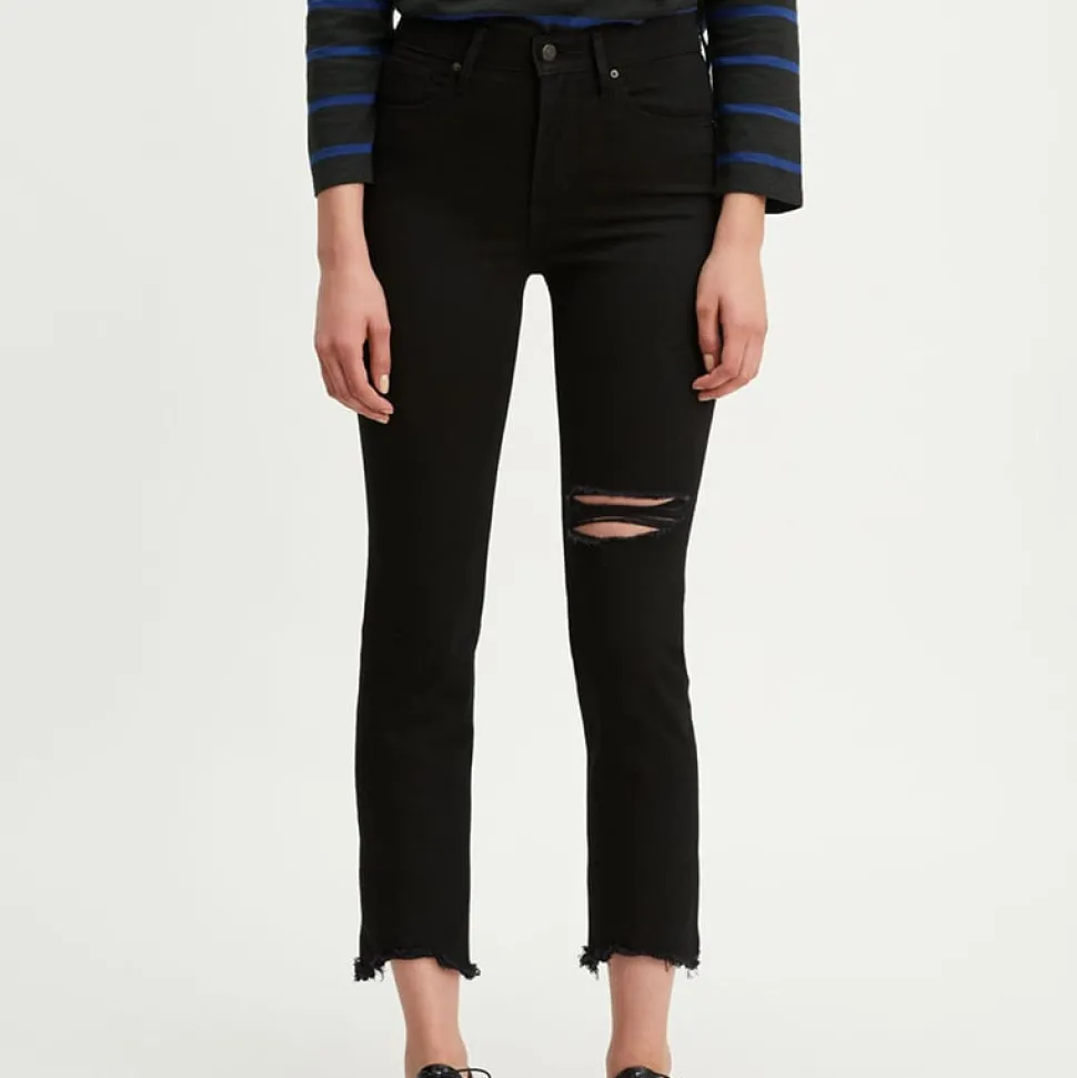 Levi's : 724 Hirise Straight Crop Jeans