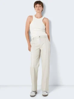 Noisy May : Highwaisted PU Pants