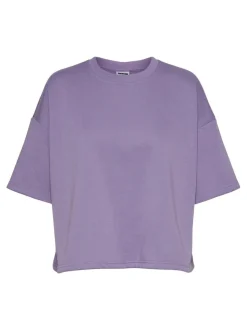 Noisy May : NMKaren S/S Unbrushed Sweat Top