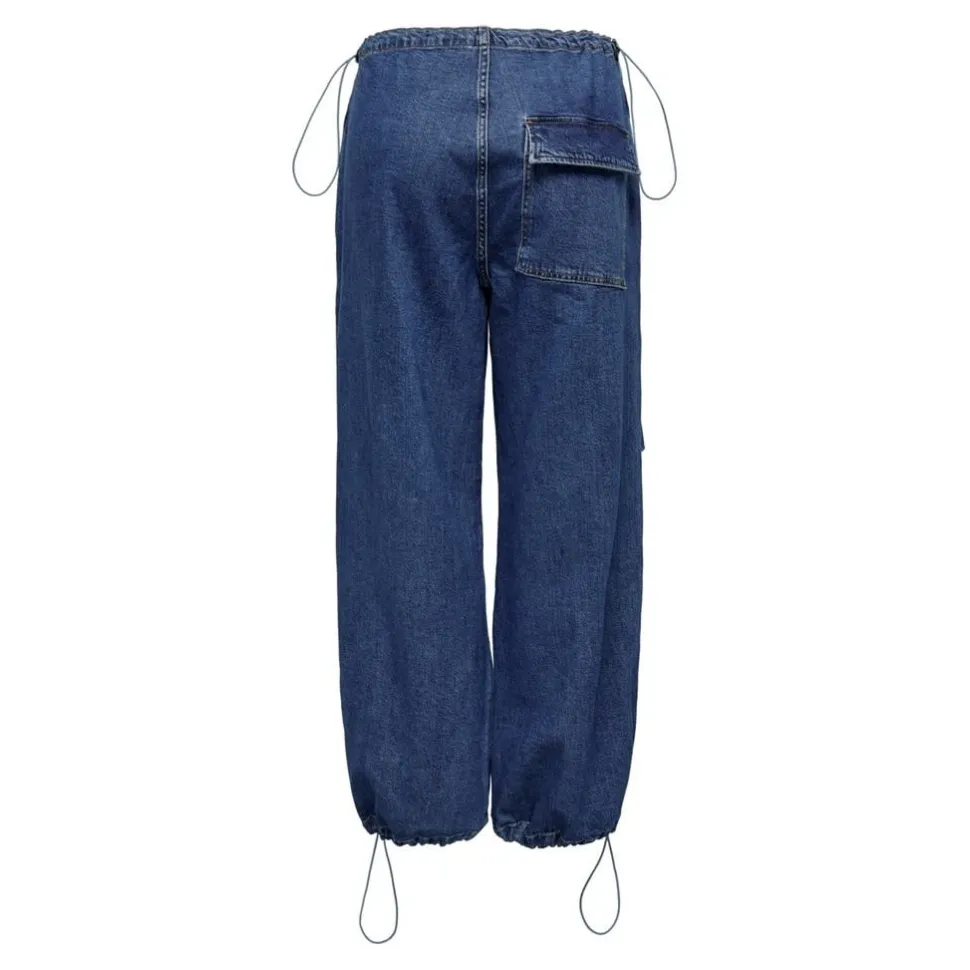 Only : Denim Parachute Pants