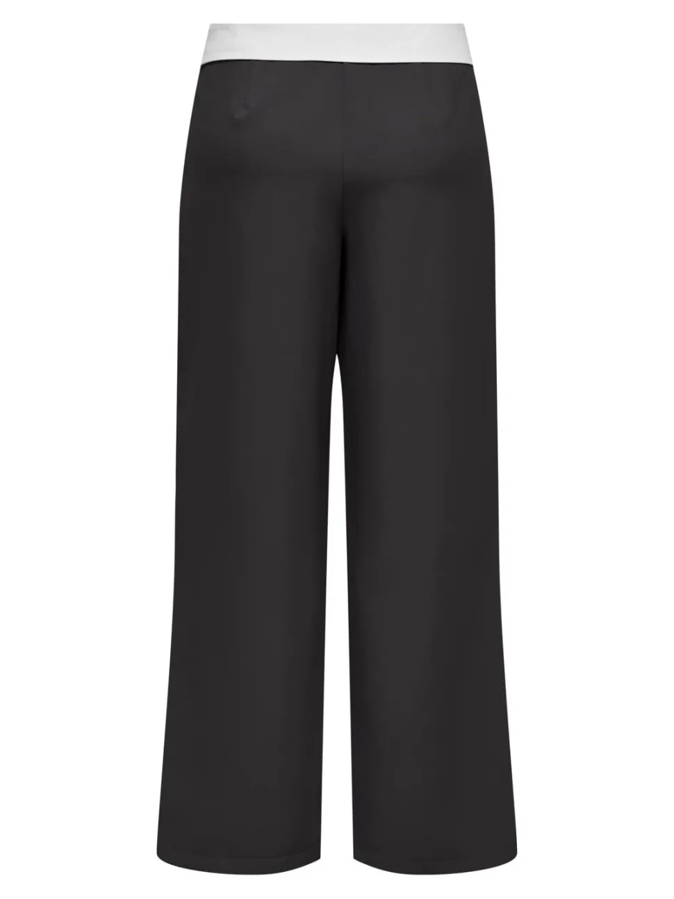 Only : HW Fold-Down Pleated Trousers