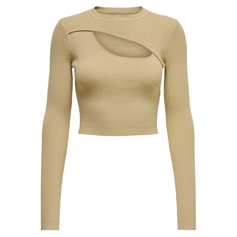 Only : Liza L/S Peek A Boo Pullover