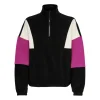 Only : Nissi L/S Highneck Zip Sweatshirt