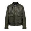 Only : PU Cargo Bomber Jacket