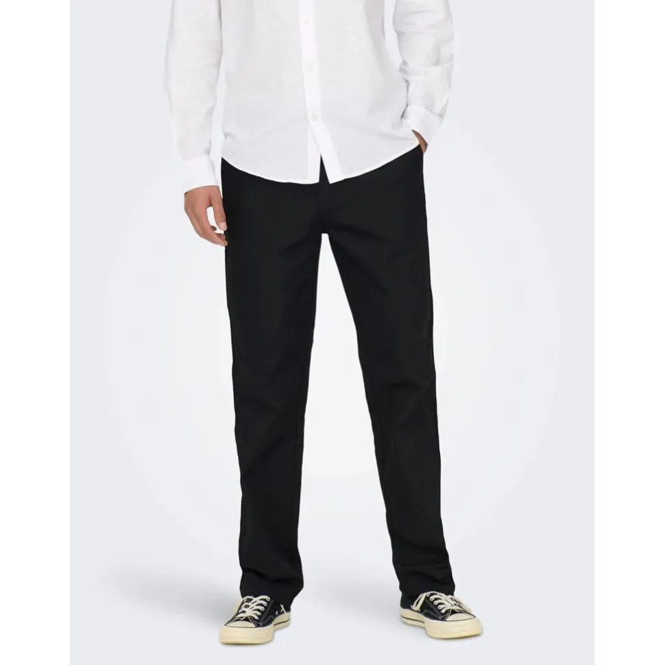 Only & Sons : Edge Loose fit Trousers