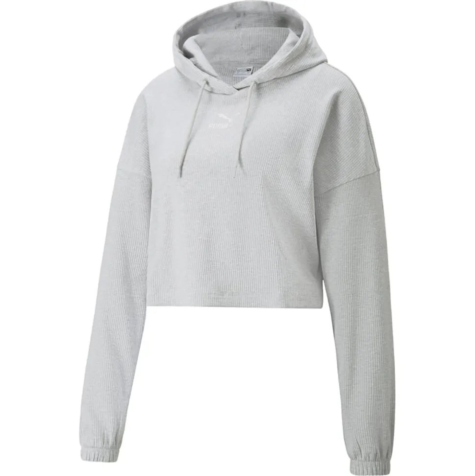 Puma : Classics Ribbed Hoodie