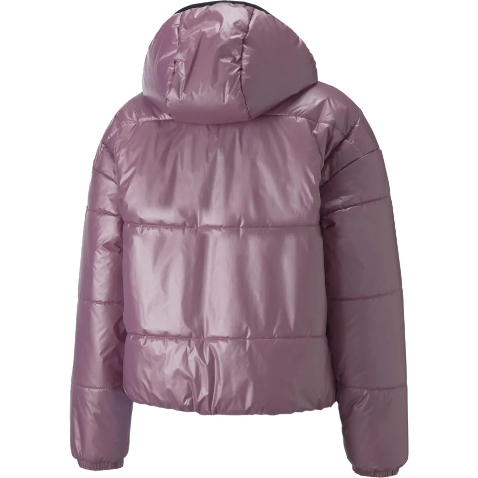Puma : Hooded Shiny Padded Jacket