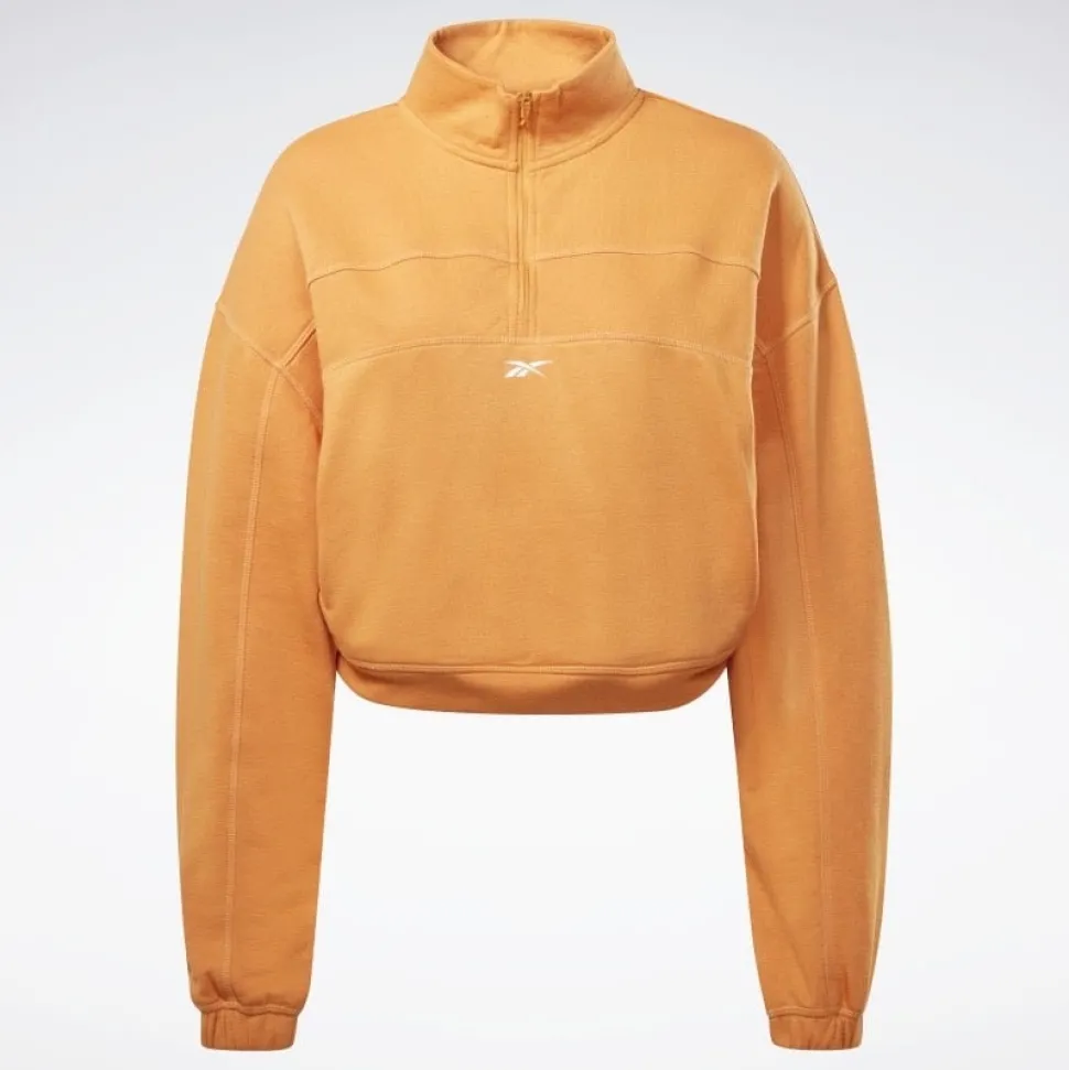 Reebok : Ready Knit 1/4 Zip Sweatshirt