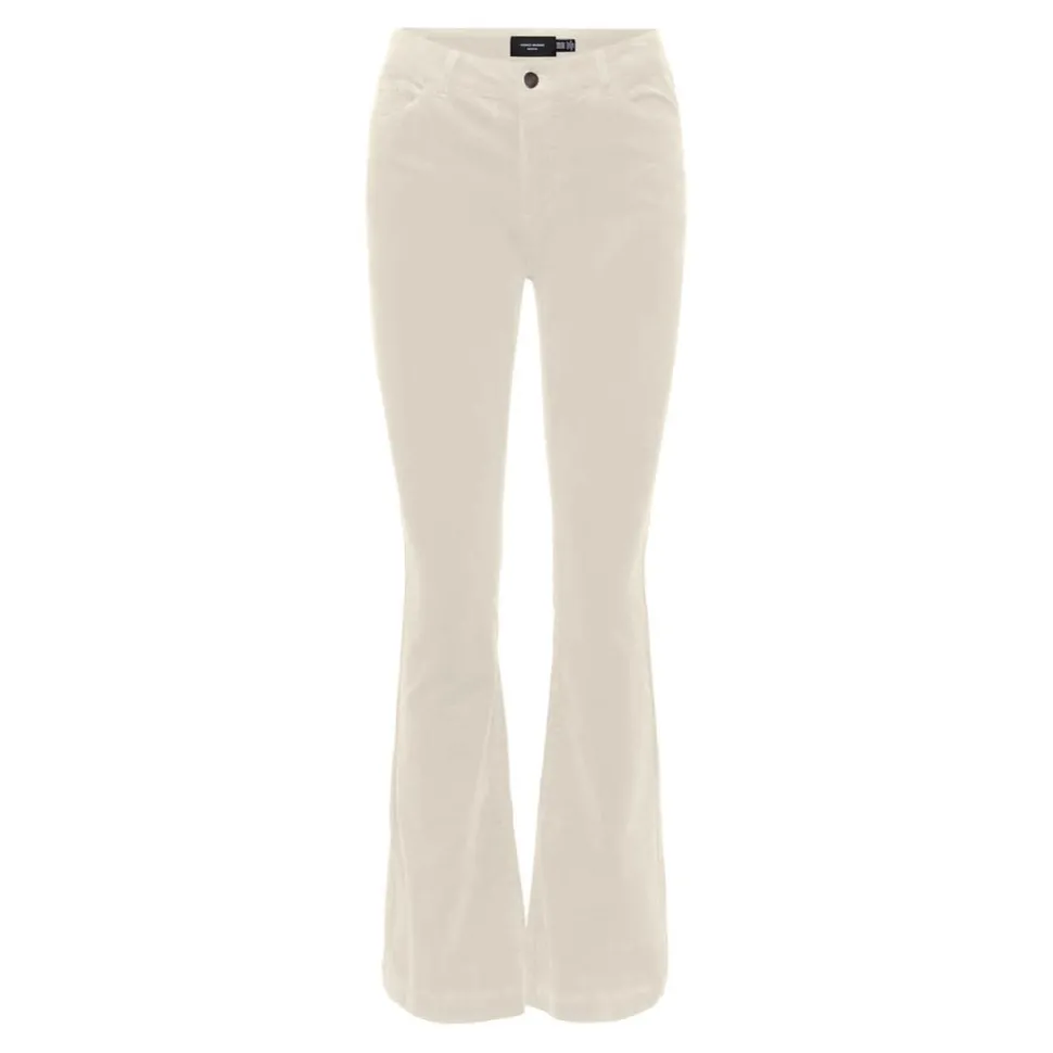Vero Moda : Midrise Flare Corduroy Pants