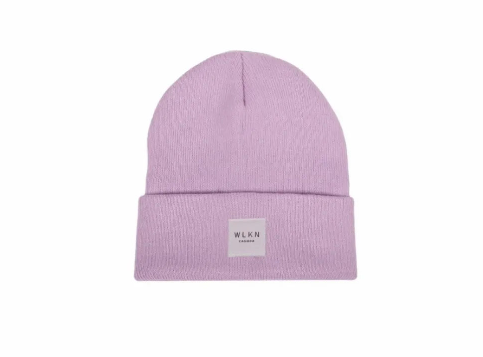 WLKN : Country Label Beanie - Lavender
