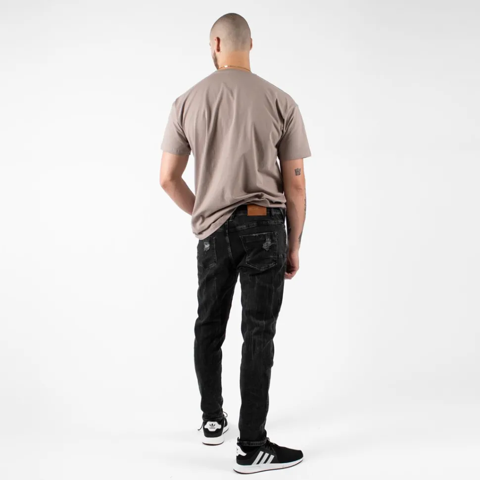 WLKN : Harper Relaxed Fit Denim Pants