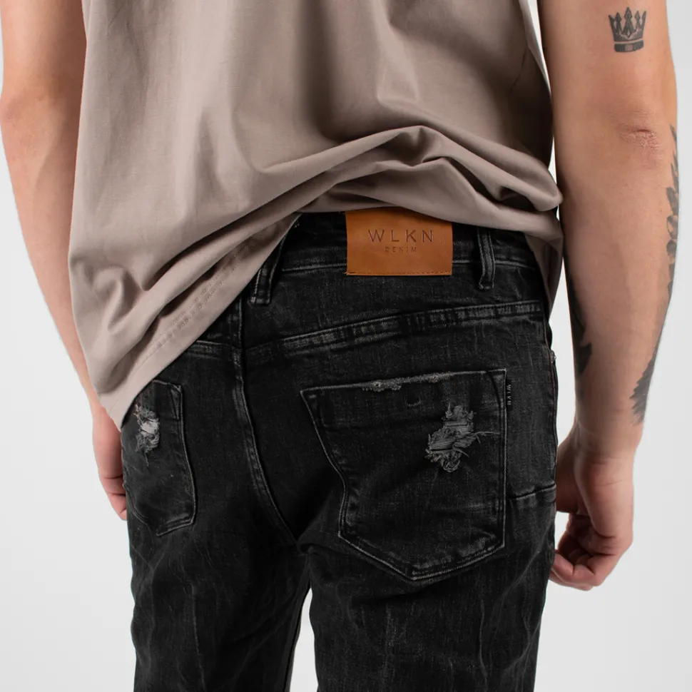 WLKN : Harper Relaxed Fit Denim Pants