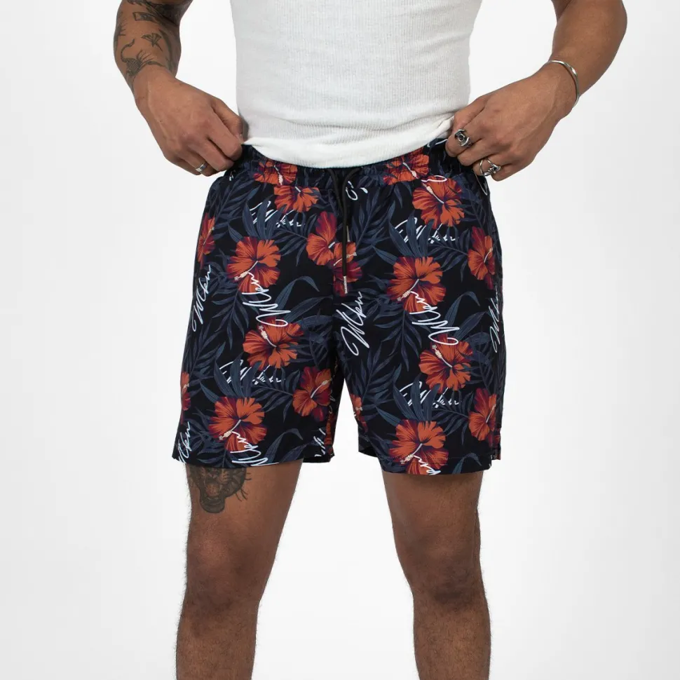 WLKN : Hibiscus Boardshort