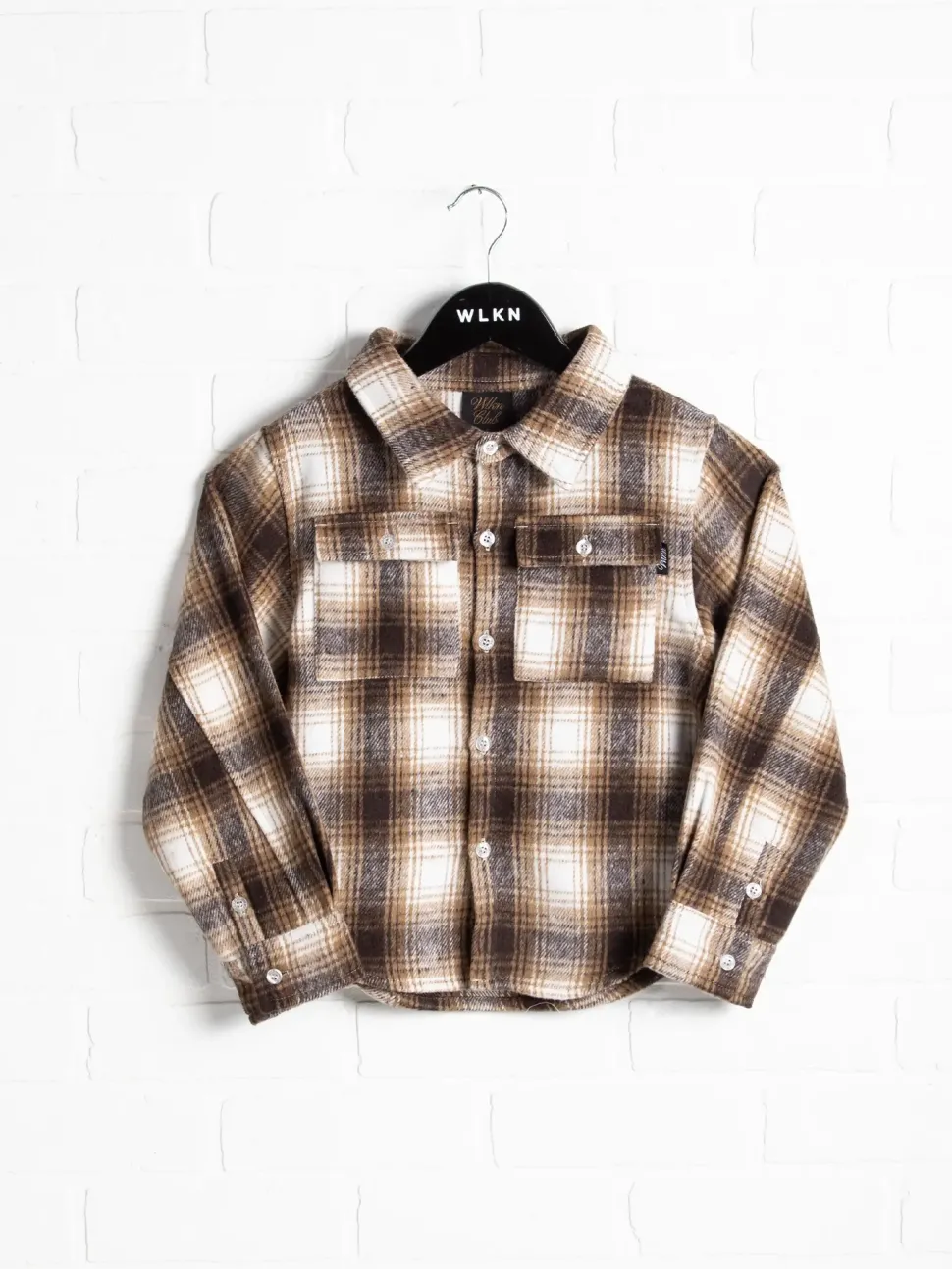 WLKN : Junior Social Plaid Shirt